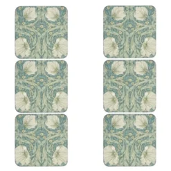 Morris & Co Pimpernel glassunderlag 6 stk