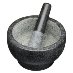 Morter med pistill 20 cm granitt