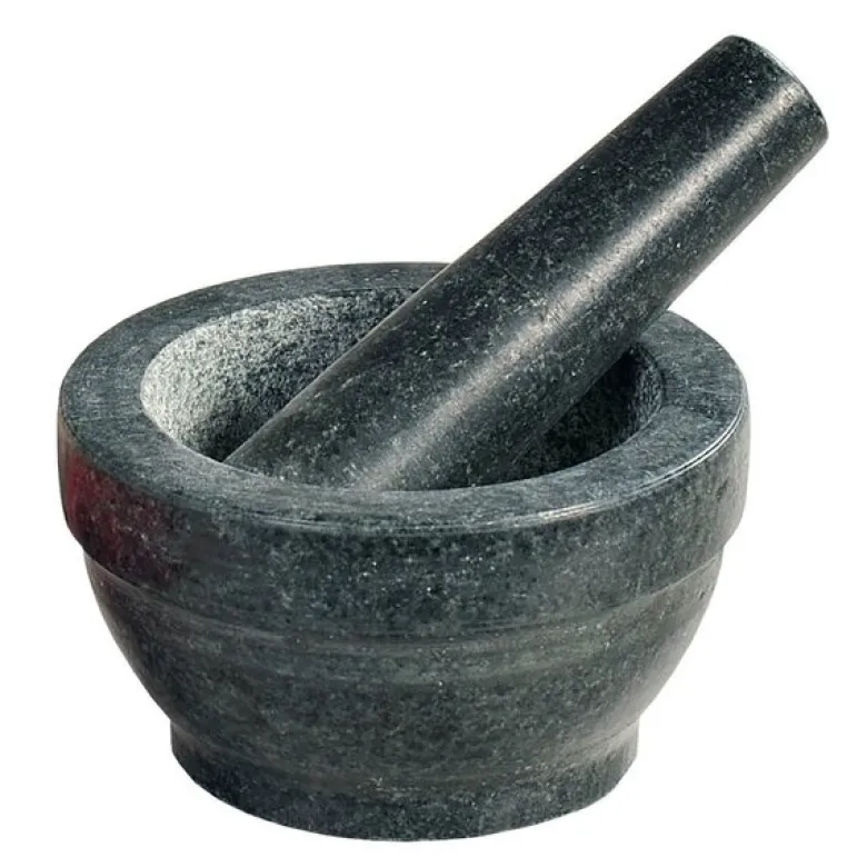 Morter m/støter 16 cm granitt