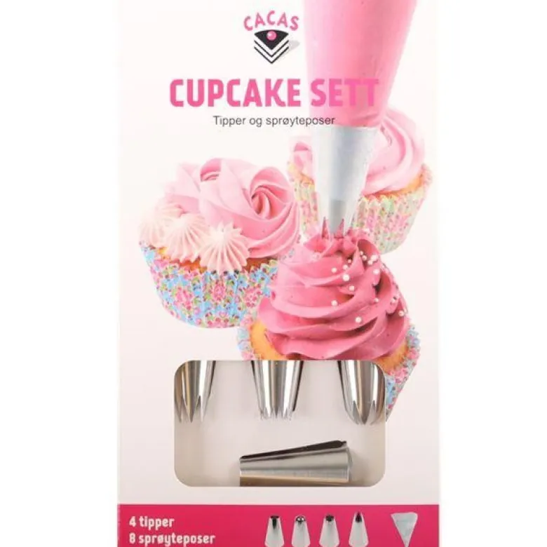 Muffins dekoreringssett 12 deler