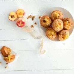 Muffinsformer i silikon 6 stk 7 cm rød