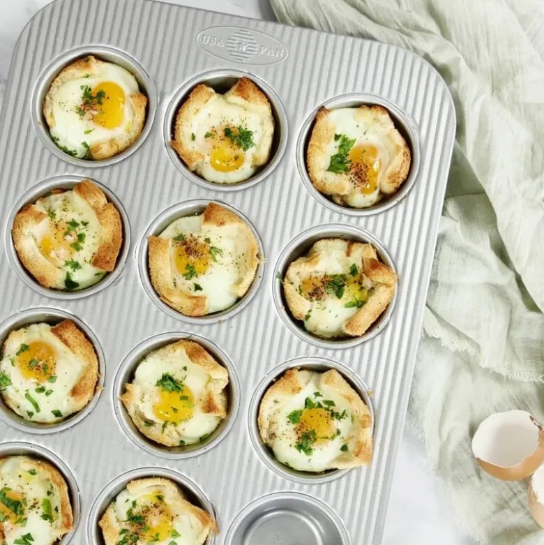 Muffinsform 12 muffins aluminisert stål