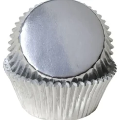 Muffinsform standard 45 stk sølv