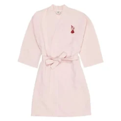 Mummi badekåpe musselin S/M rosa