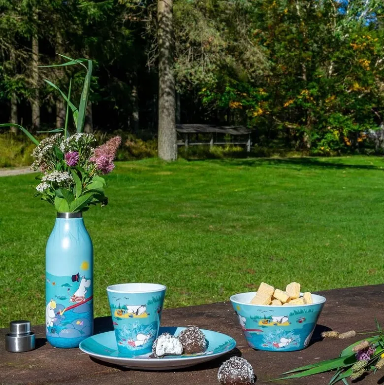 Mummi drikkebeger 25 cl moomin playing on the beach