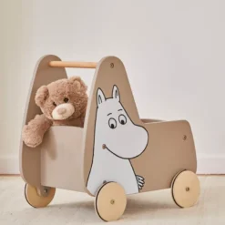 Mummi gåvogn til barn 45x33 cm beige
