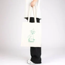 Mummi handlenett 38,5x42 cm Snusmumrikken beige