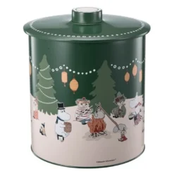 Mummi kakeboks 17 cm grønn