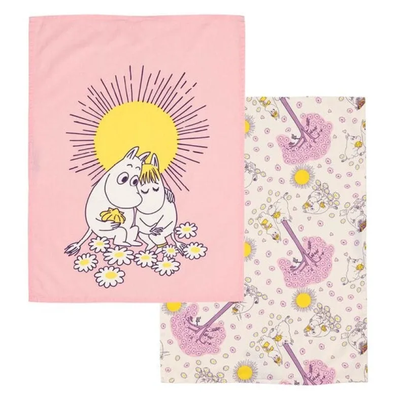 Mummi kjøkkenhåndkle 50x70 2 stk Kjærester