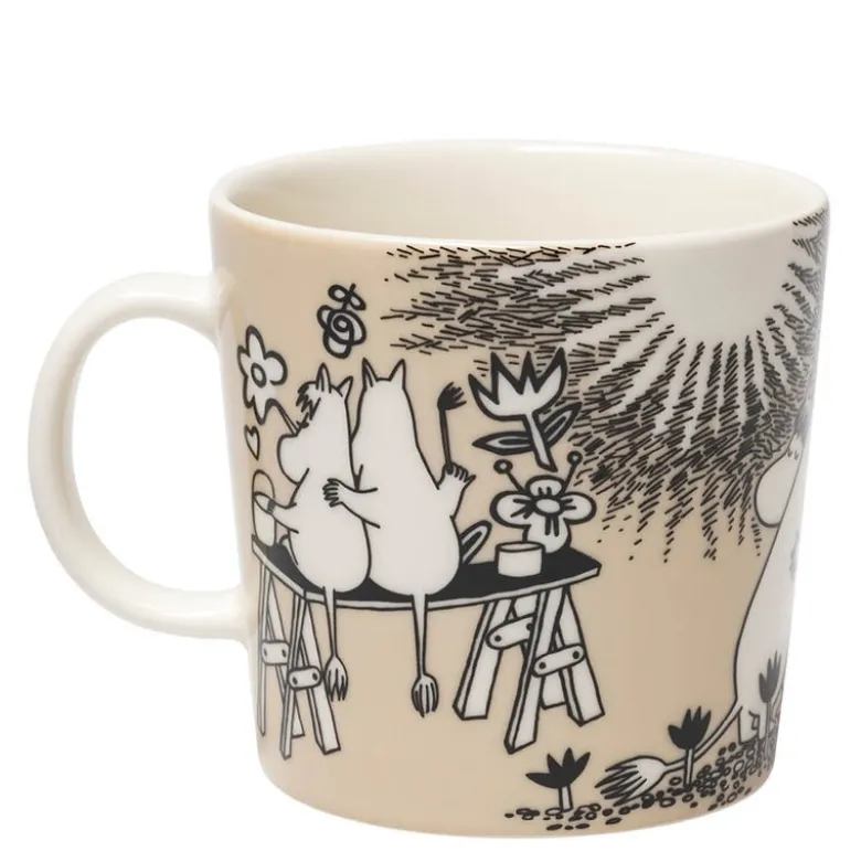 Mummikopp 40 cl Kjærlighet beige