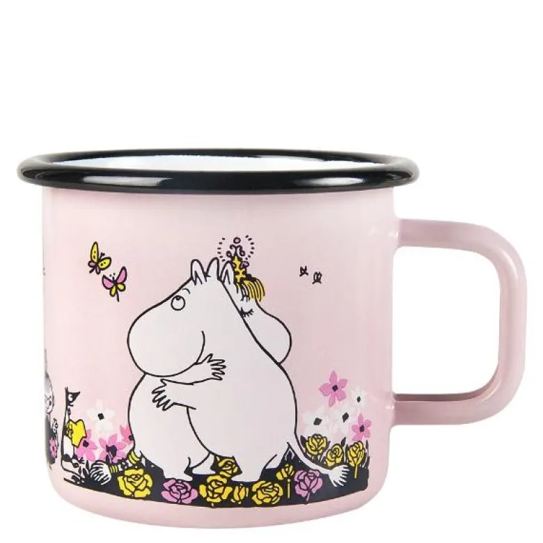 Mummikopp Emalje 37 cl Klem rosa
