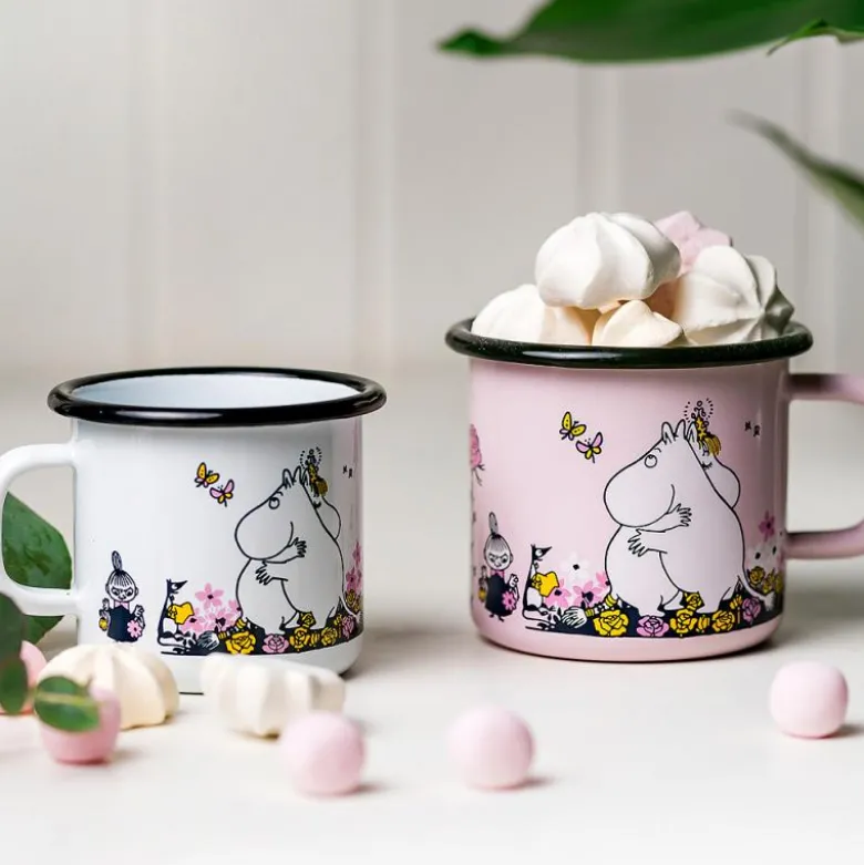 Mummikopp Emalje 37 cl Klem rosa