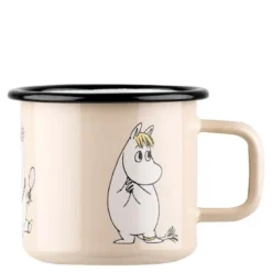 Mummikopp Emalje 37 cl Snorkfrøken beige
