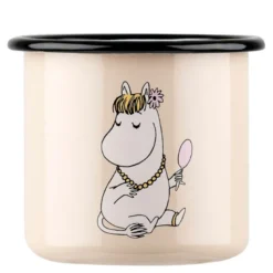 Mummikopp Emalje 37 cl Snorkfrøken beige