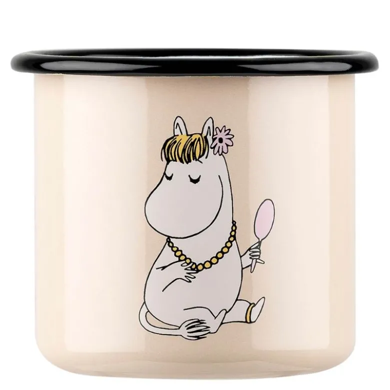 Mummikopp Emalje 37 cl Snorkfrøken beige