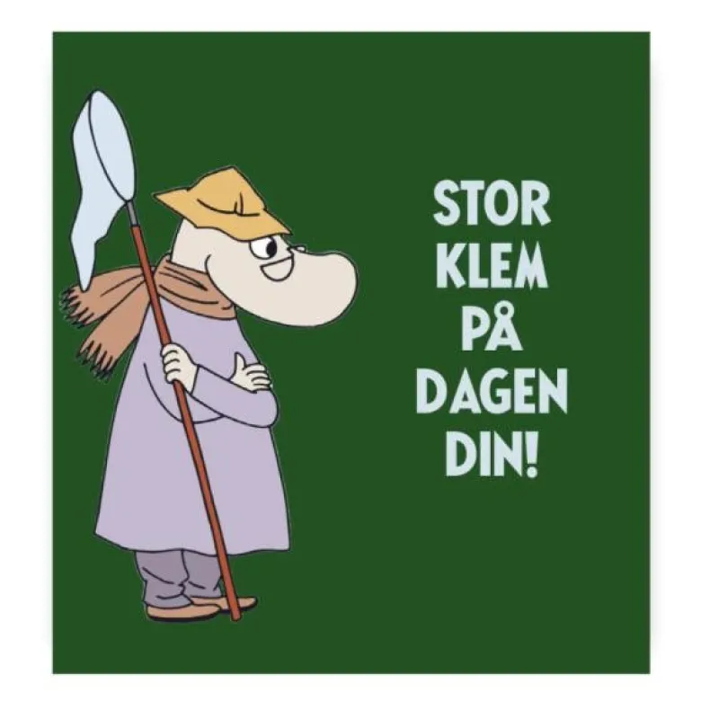 Mummi kort dobbelt Stor klem på dagen din grønn