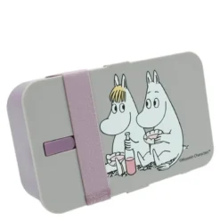 Mummi matboks 6x12x19 cm Lunsj lilla