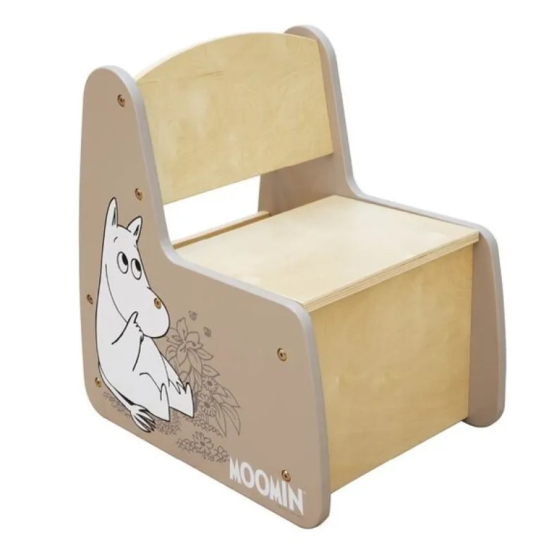 Mummi oppbevaringstol 45x33x48 cm beige