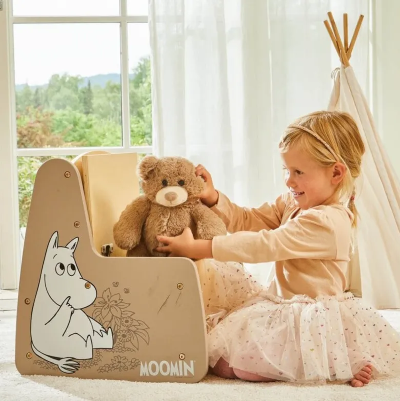 Mummi oppbevaringstol 45x33x48 cm beige