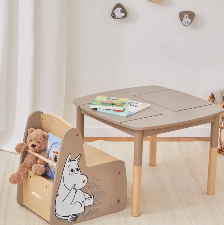 Mummi oppbevaringstol 45x33x48 cm beige