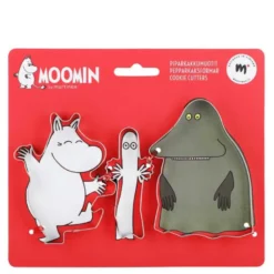 Mummi pepperkakeformer 3 stk Mummitrollet/Hattifnatt/Hufsa