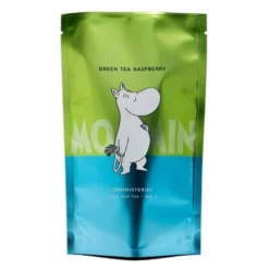 Mummi refill Mummitrollet grønn te bringebær 100g