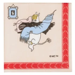 Mummi serviett 33x33 cm 20 stk Ferieklar