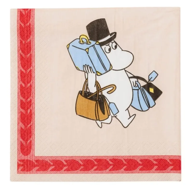 Mummi serviett 33x33 cm 20 stk Ferieklar
