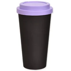 Mummi take away krus 45 cl Mummitrollet og Snorkfrøken in love svart