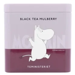 Mummi teboks Mummitrollet svart te morbær 250g
