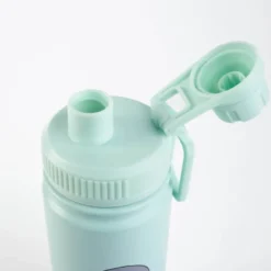 Mummi termoflaske 0,55L Mummitrollet trener lyseblå