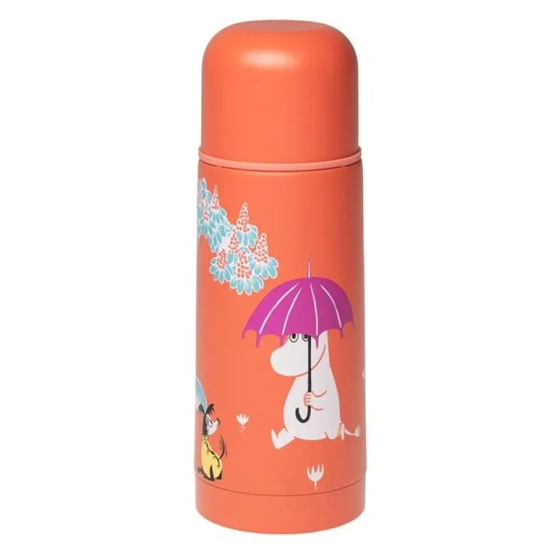Mummi termos 35 cl Under paraplyen korallrød