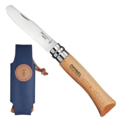 My first Opinel lommekniv 8 cm bøk m/beltehylster