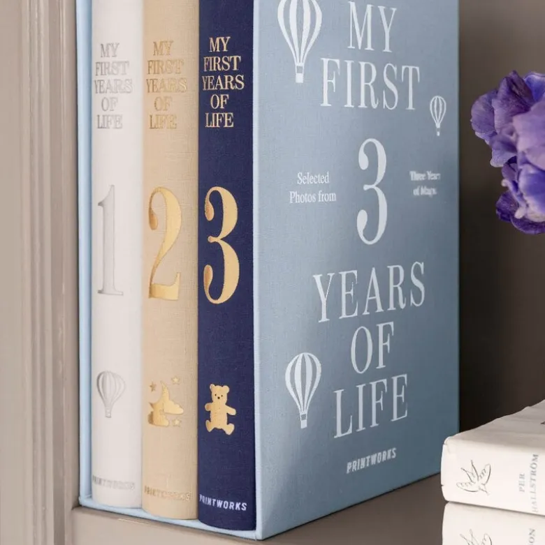 My First 3 Years fotobok 3 stk