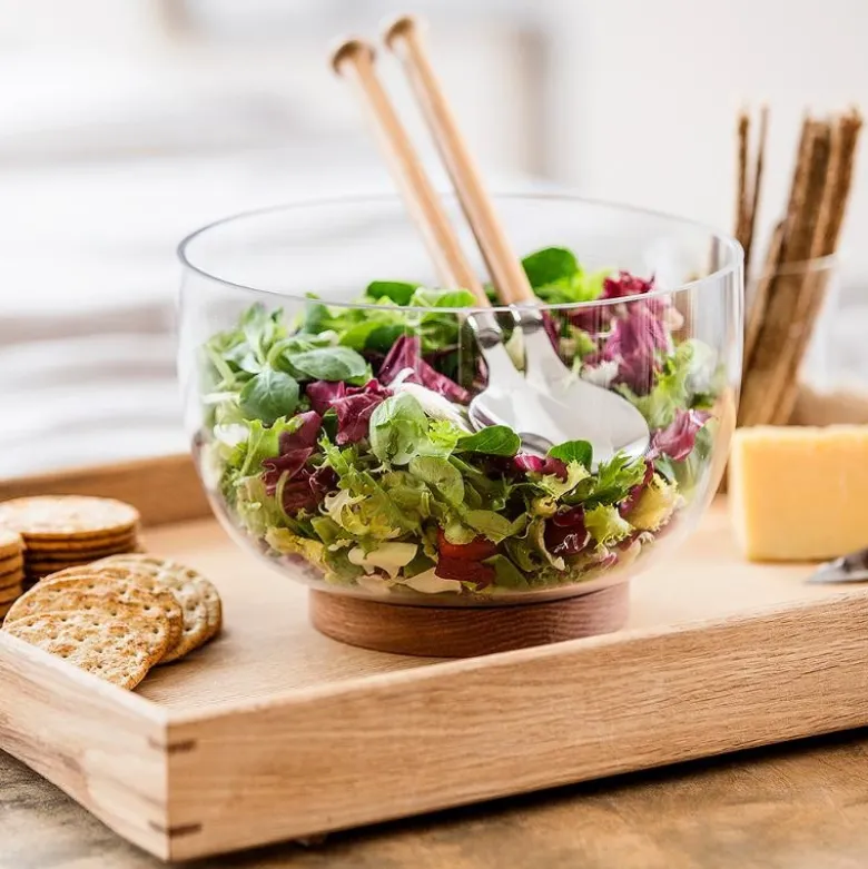Nature salatbestikk 2 stk tre/rustfri