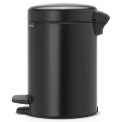 NewIcon pedalbøtte 3L matt svart