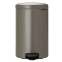 NewIcon pedalbøtte 20L platinum