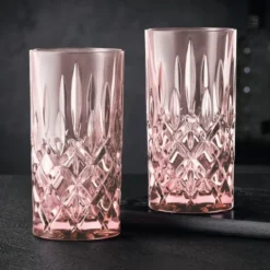 Noblesse Colour longdrinkglass 39,5 cl 2 stk rosé