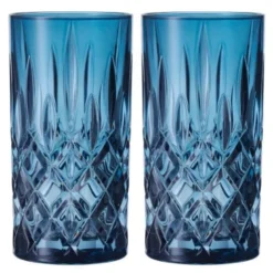 Noblesse Colour longdrinkglass 39,5 cl 2 stk vintage blue