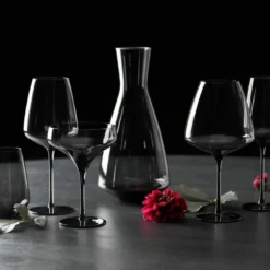 Noir Vin Grand vinglass 85 cl svart