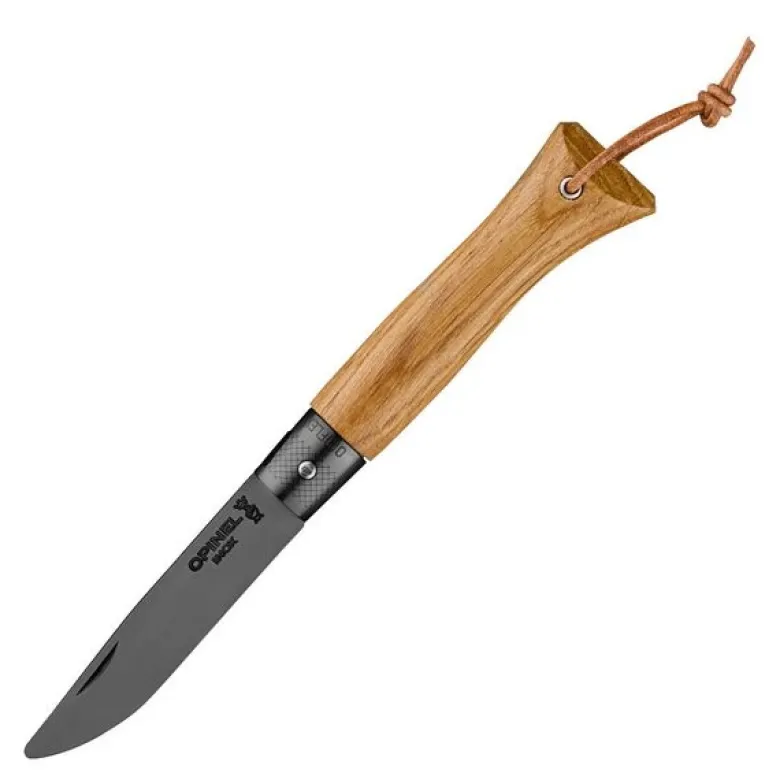 néo6 Opiflex lommekinv 7 cm svart eik