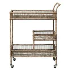 Norah trillebord 90x46 cm rattan/bambus