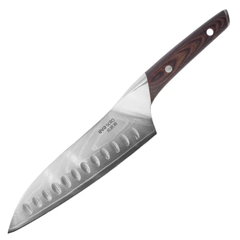 Nordic Kitchen Santoku kniv 18 cm pakkawood
