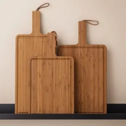 Nordic Kitchen skjærefjøl i tre 32x24 cm bambus