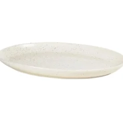 Nordic Vanilla ovalt fat 26,5x35,5 cm kremhvit