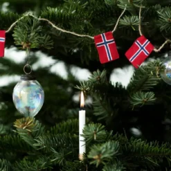 Nordic way flaggrekke små flagg 3 m