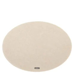 Nuno dekkebrikke 45x33 cm oval beige