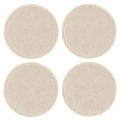 Nuno glassbrikker 4 stk beige