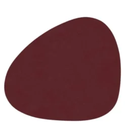 Nupo Curve glassbrikke 11x13 cm Burgundy