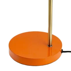 Ocean bordlampe 43 cm orange/messing